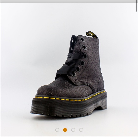 glitter platform doc martens
